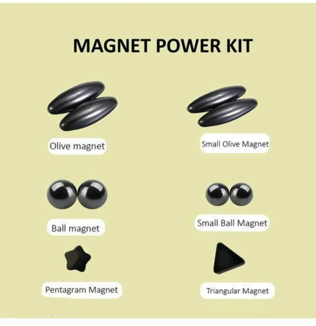 🧲 Magnetic Power Kit – Educational & Fun Magnet Set