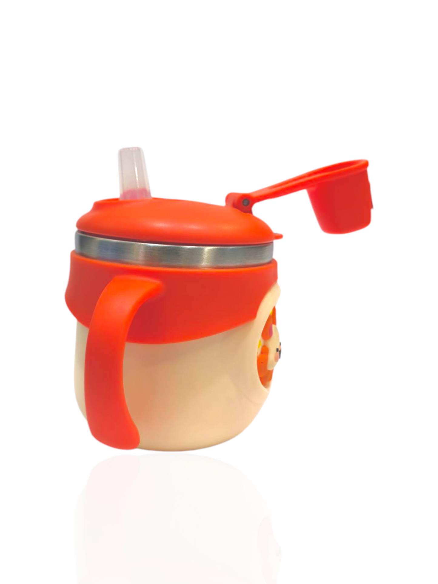 Cartoon Stainless Cute Sipper Bottle | For Toddler & baby | water Sipper | insulated Anti Spill