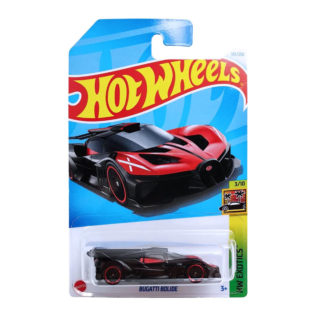 Hot Wheels Bugatti Bolide | 1:64 Scale | Die Cast Collector | Red