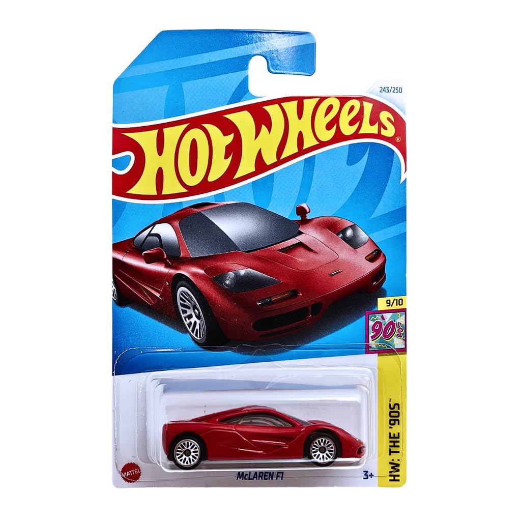 Hot Wheels McLaren F1 | 1:64 Scale | Die Cast Collector | Red