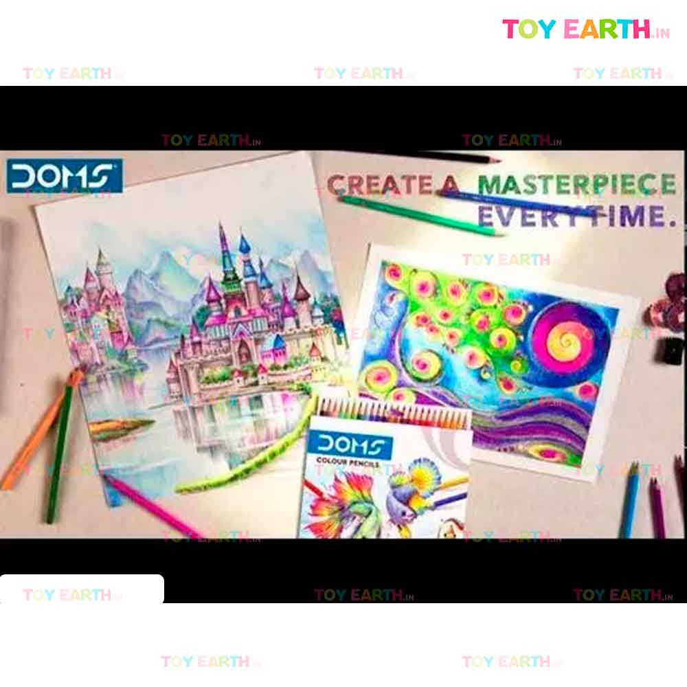 DOMS Color Pencils - 24 Shades