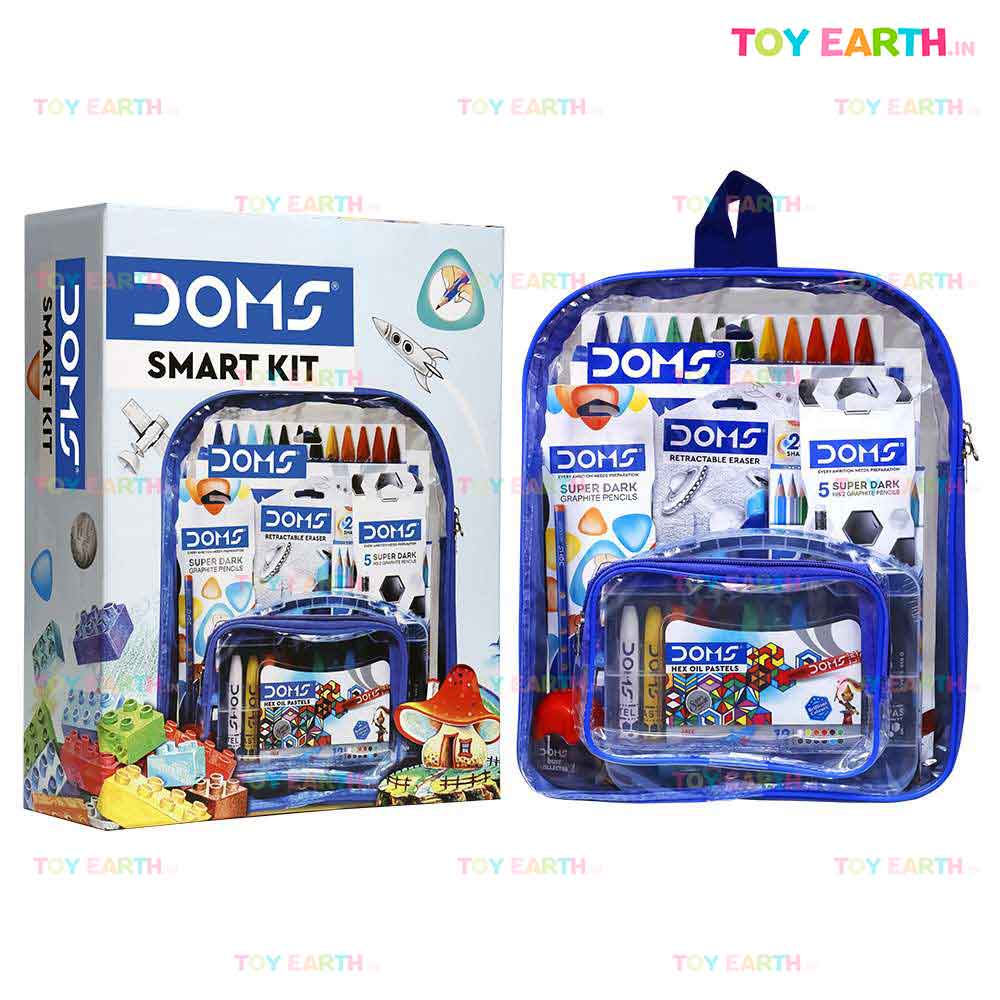 DOMS Smart Kit Bag Art Craft Kit : Bes For Gifting – Toy Earth