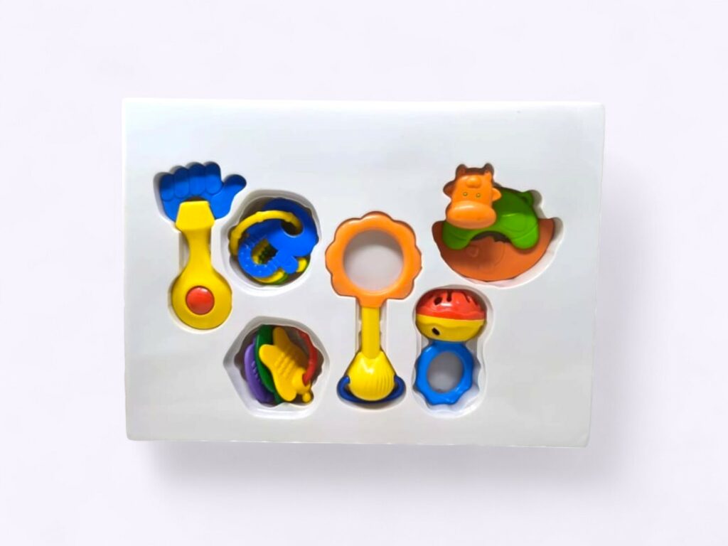 Infant Rattle Set – Set-3 (6 Pcs) | Jhun Jhuna