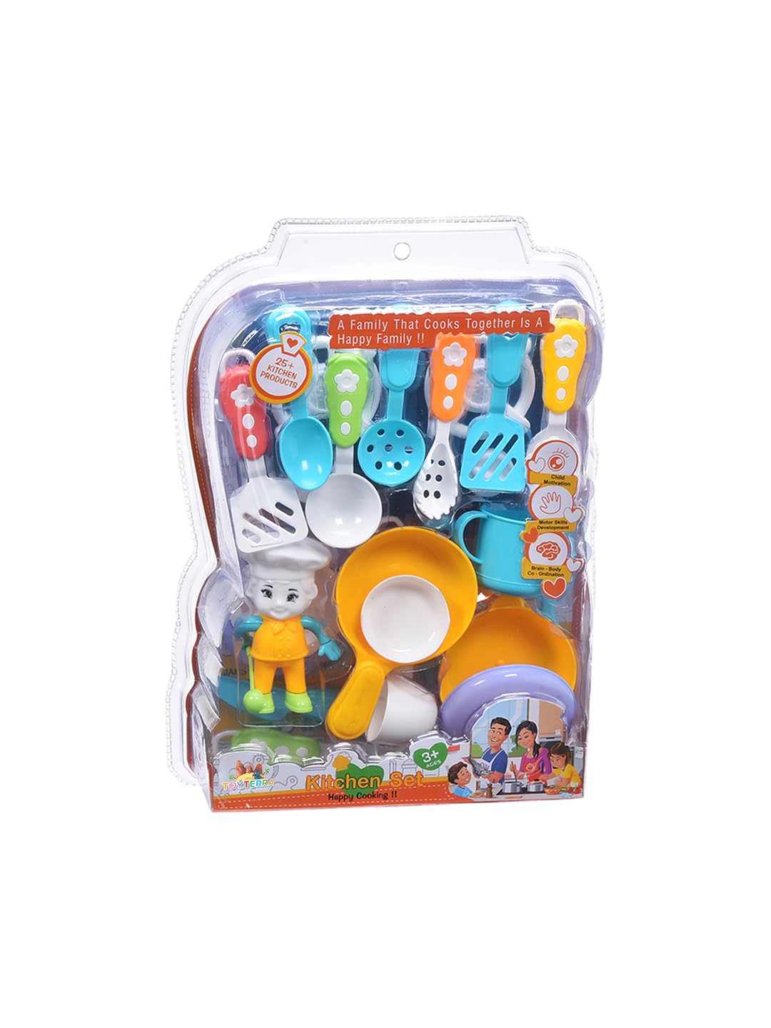 Kitchen Play Set β Happy Cooking | Best For Kids Gifting