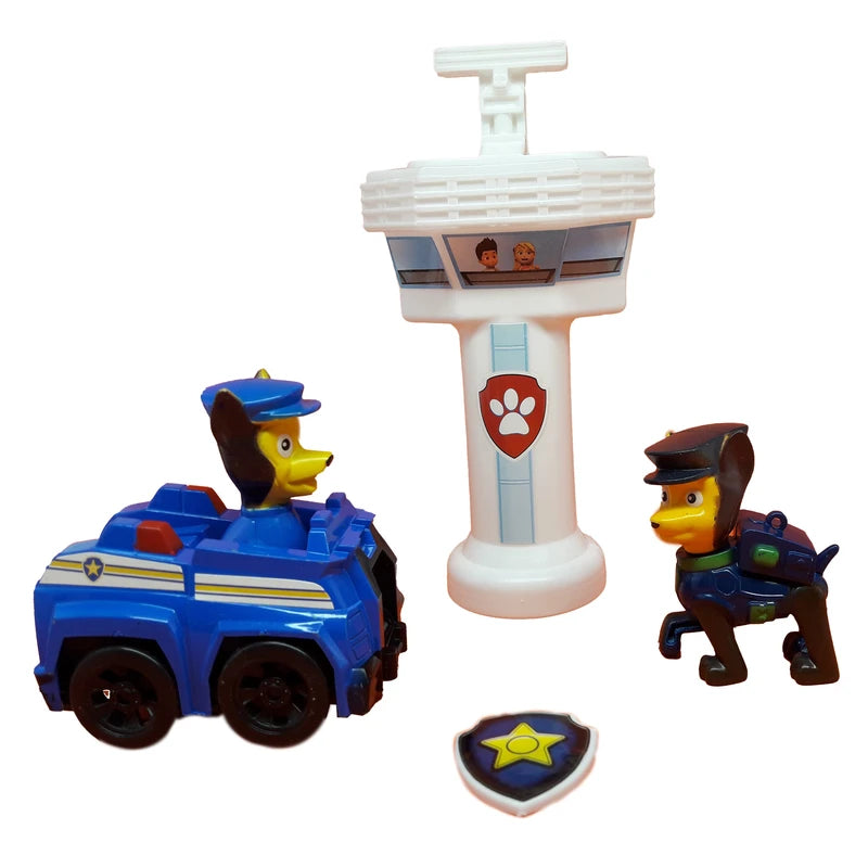 πΎ Paw Patrol Chase Mini Action Playset β βLetβs Play Together! | Blue