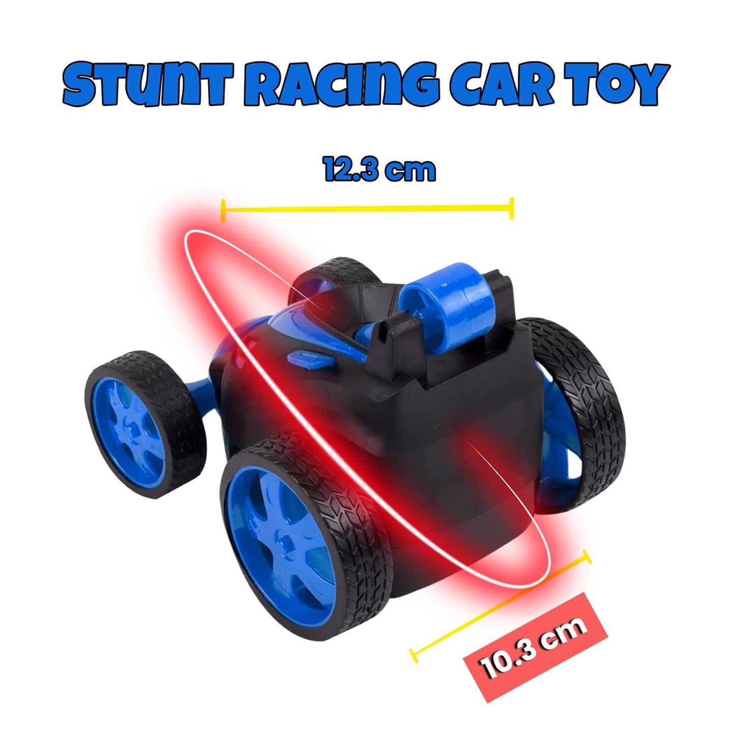 🚗 RC Rechargeable 360° Stunt Racing Car – Kids Remote Control Toy