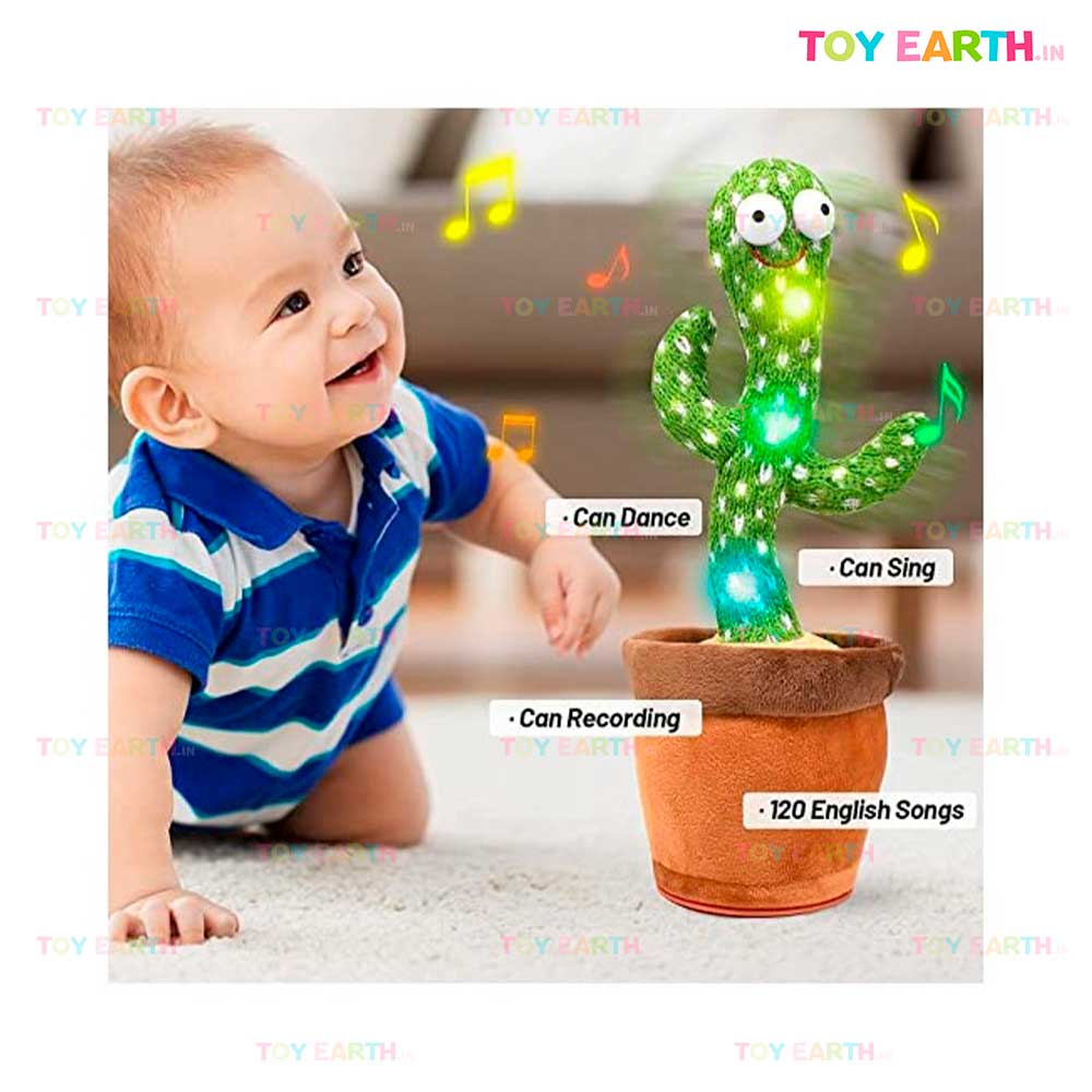 Dancing Talking Cactus Repeater Most Trend Toy Musical Chargeable