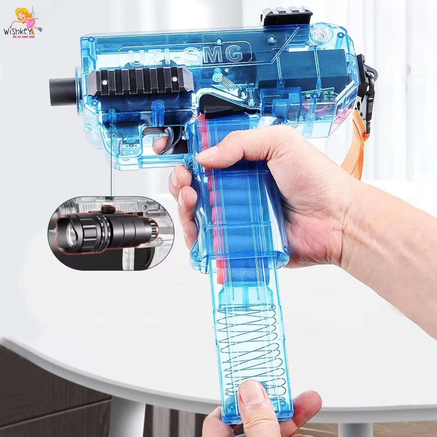Uzi-SMG Automatic Foam Dart Gun | Soft Bullet Gun
