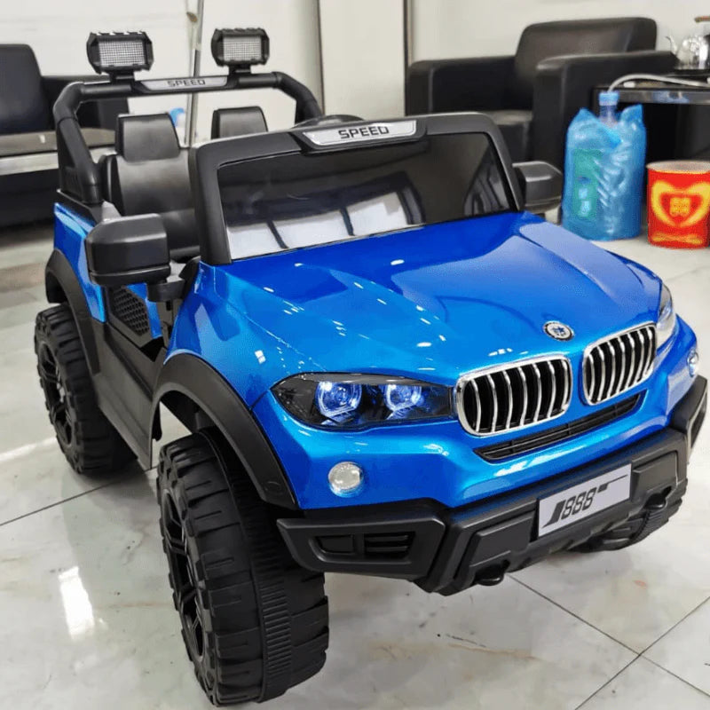 Blue bmw toy 2024 car