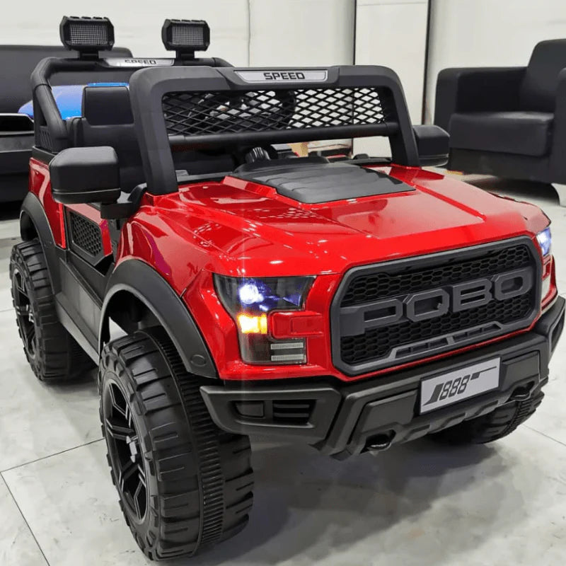 Battery ride top on jeep