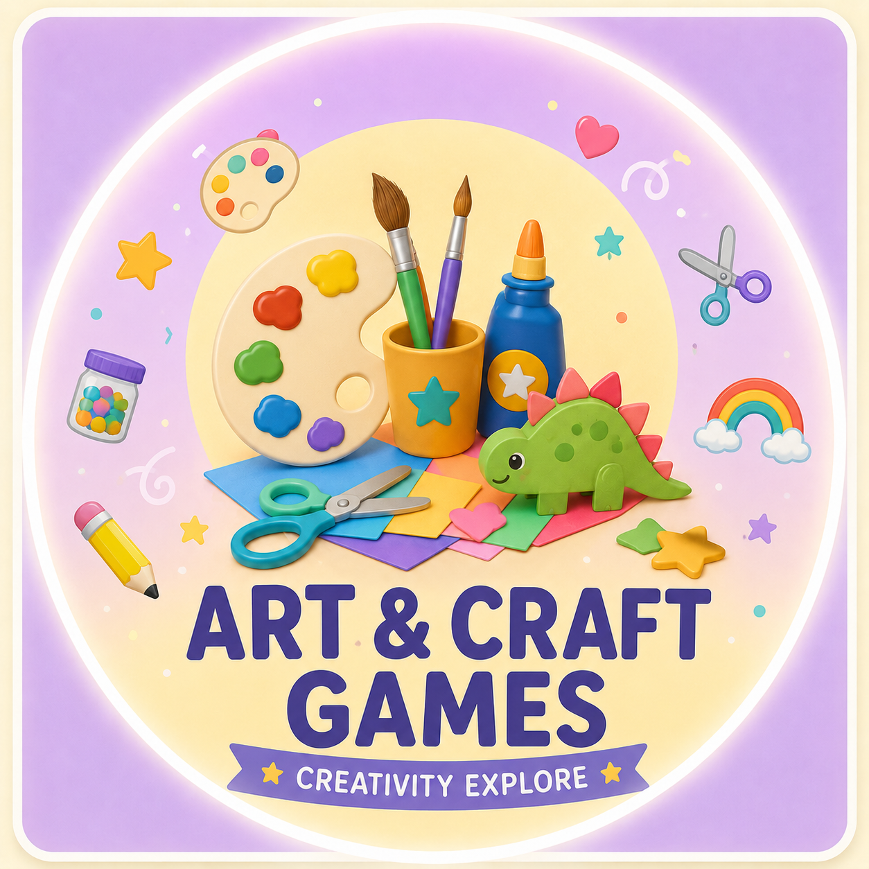 Art & Craft Games - Creativity explore
