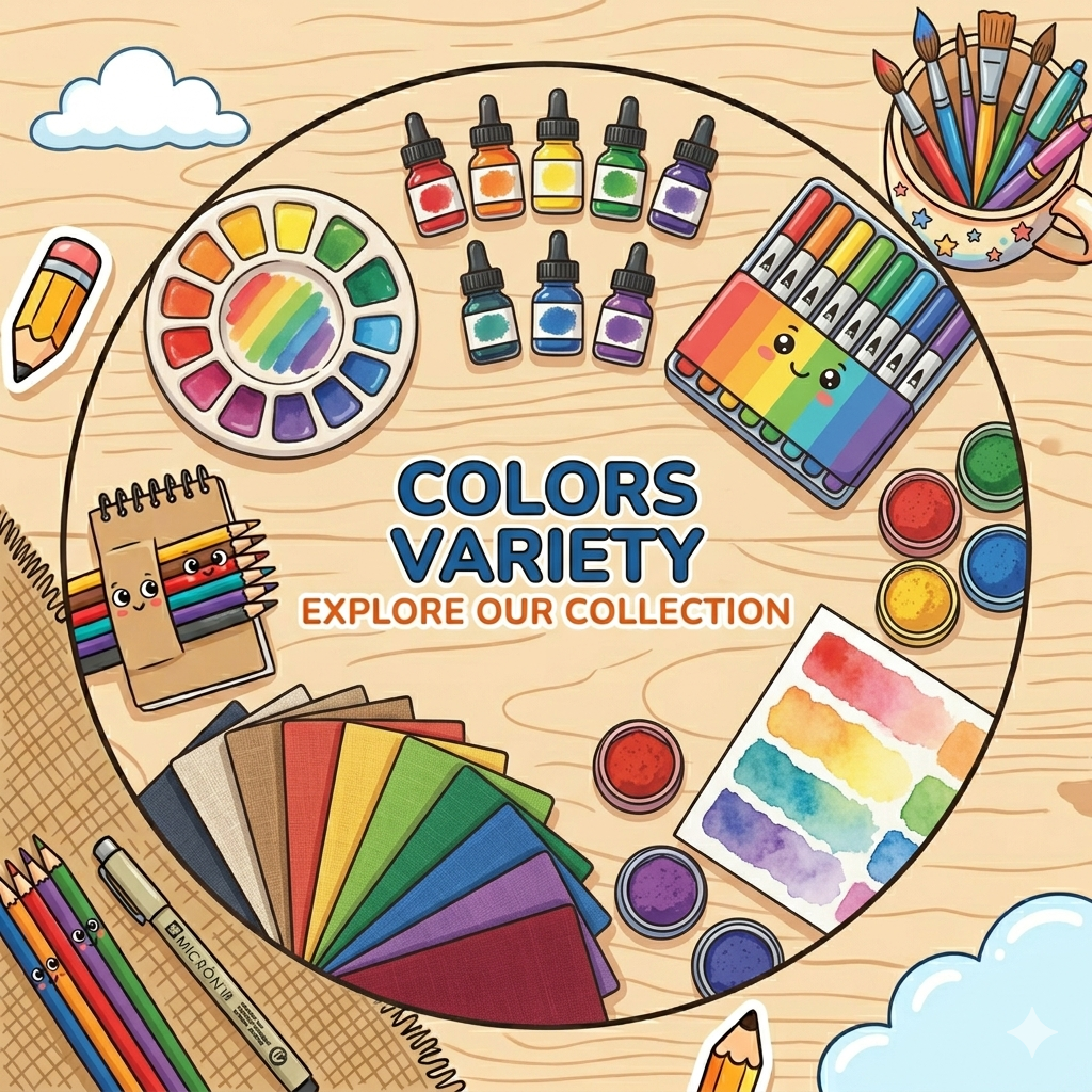 Colors Variety - Best Different Types of Colors Available