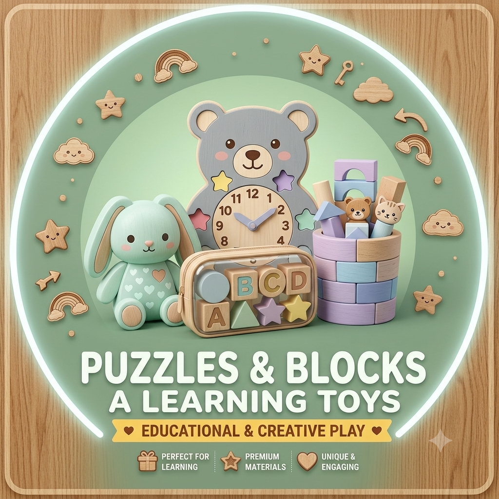 Puzzles & Blocks - A Learning Toys