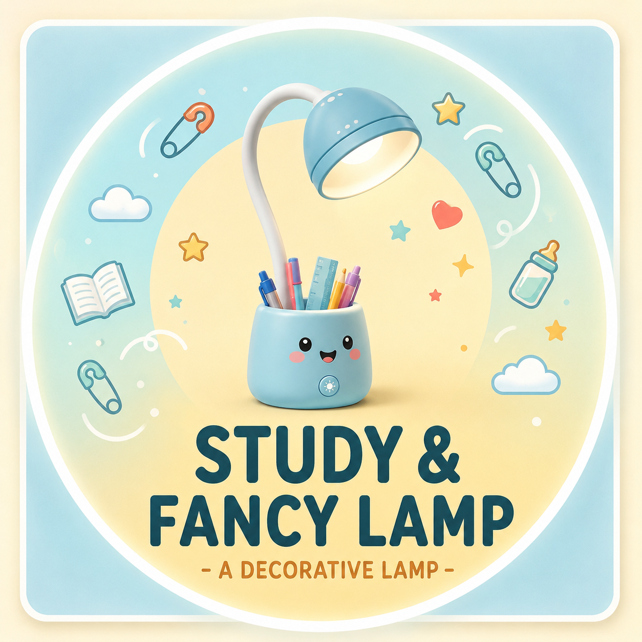 Study & Fancy Lamp - A Decorative Lamp