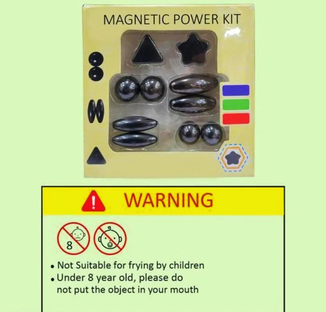 🧲 Magnetic Power Kit – Educational & Fun Magnet Set