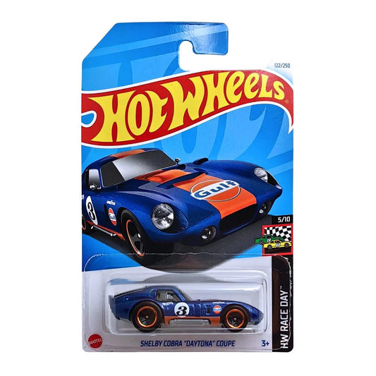 Hot Wheels Shelby Cobra Daytona Coupe | 1:64 Scale | Die Cast Collector | Blue