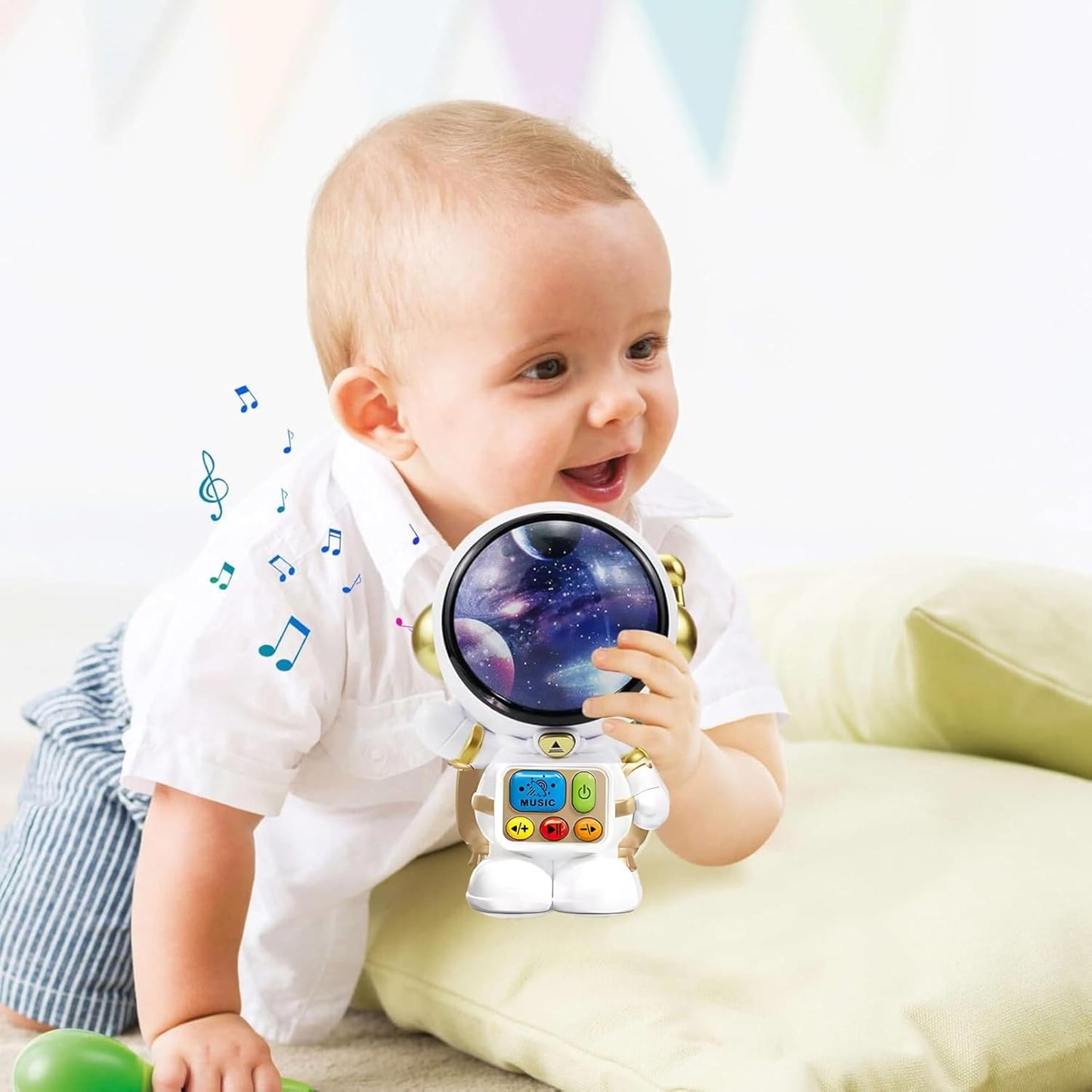 🚀 LUMO Space Disc Machine – Astronaut Learning & Music Toy (Model: LMI-1180A)