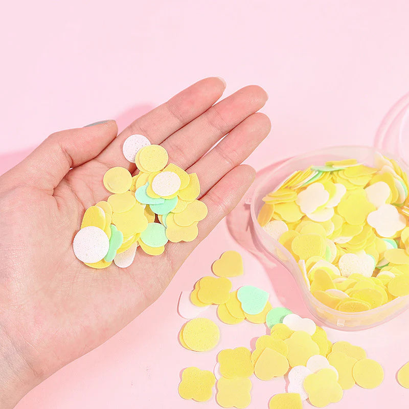 🫧 Mini Heart Box Paper Soap – Fragrant Travel Hand Wash Sheets (Pack of 3)