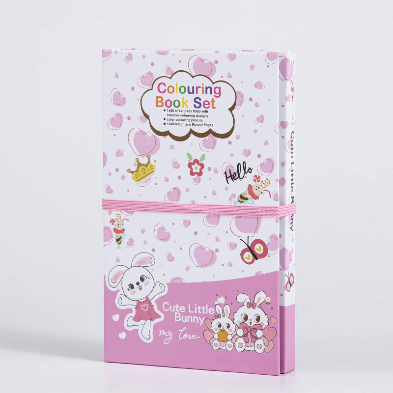 🎨 Cartoon Colouring Book Set – Creative Fun for Kids