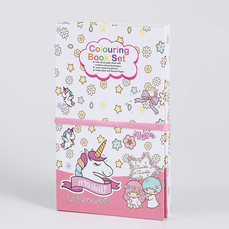 🎨 Cartoon Colouring Book Set – Creative Fun for Kids