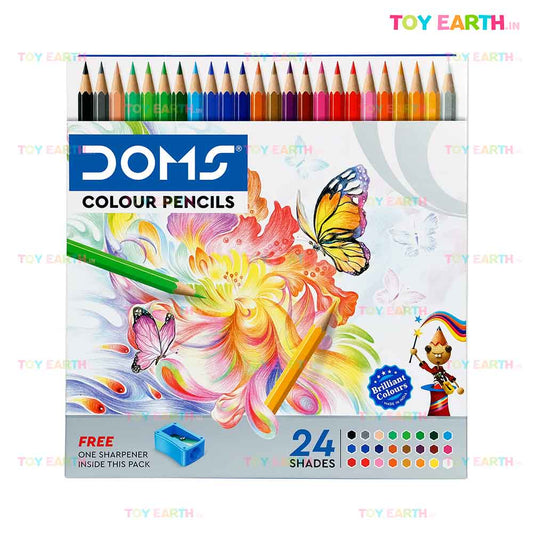 DOMS Color Pencils - 24 Shades