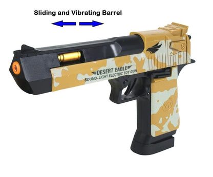 Desert Eagle Sound & Light Electric Toy Gun – Kids Action Toy (3+ Years)
