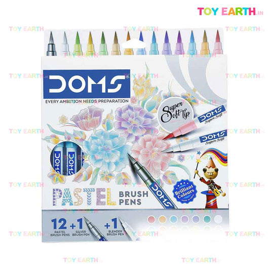 DOMS Pastel Brush Pen Super Soft colorful Pen