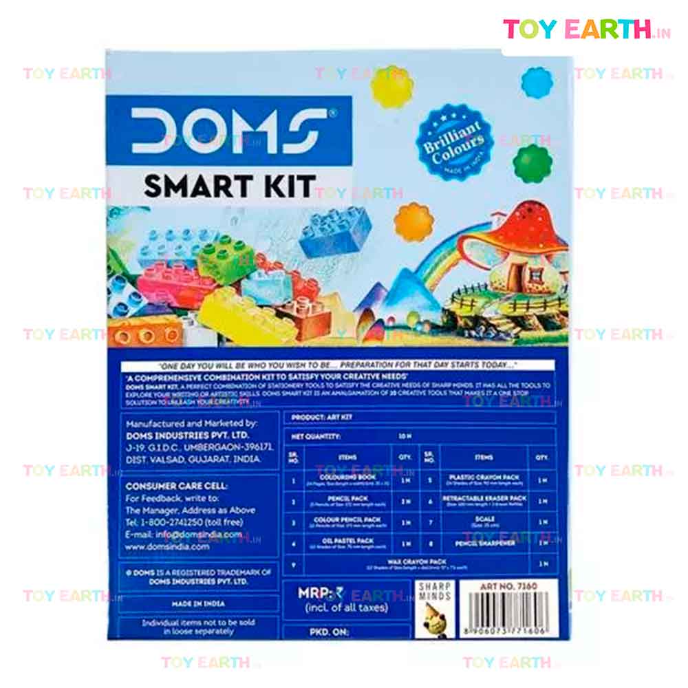 DOMS Smart Kit Bag Art Craft Kit : Bes For Gifting