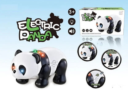 🐼 Electric Musical Panda Toy — Lights, Music & Walking Action