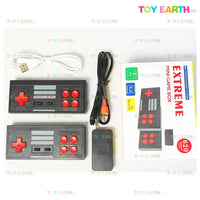 Extreme Video Game Consoles For Kids , Adults 80s, 90s Era Game Mario, Super Contra, Fighting Game on Family Entertainment 2 Two PlayerTV ToyEarth.in