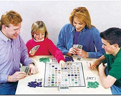 Sequence Board Game – Classic Strategy Card Game for Family & Friends | 2–12 Players | English & Arabic Instructions | Age 7+