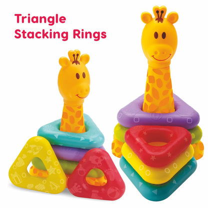 Toys Mate Giraffix – 3-in-1 Stack, Sort & Toss Toy for Toddlers (12M+)