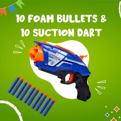 Blaze Storm Thunder – Manual Soft Bullet Gun Toy