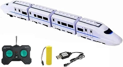 🚄 RC High-Speed Rail Metro Train Set – Rechargeable Remote Control Toy