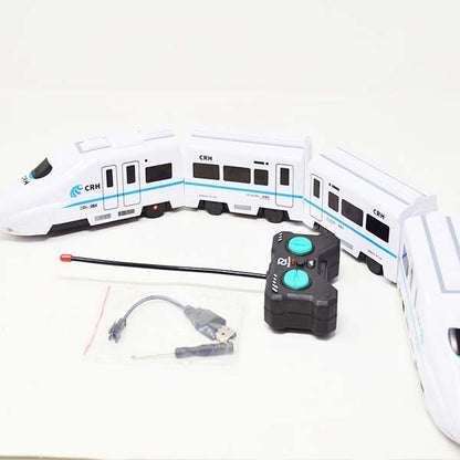 🚄 RC High-Speed Rail Metro Train Set – Rechargeable Remote Control Toy
