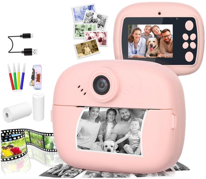 DIY Print Instant Camera | Black & White | Video Recording | MicroSD Support | Photo Save
