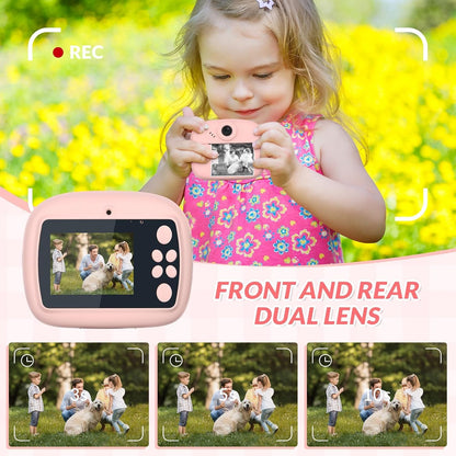 DIY Print Instant Camera | Black & White | Video Recording | MicroSD Support | Photo Save