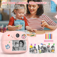 DIY Print Instant Camera | Black & White | Video Recording | MicroSD Support | Photo Save