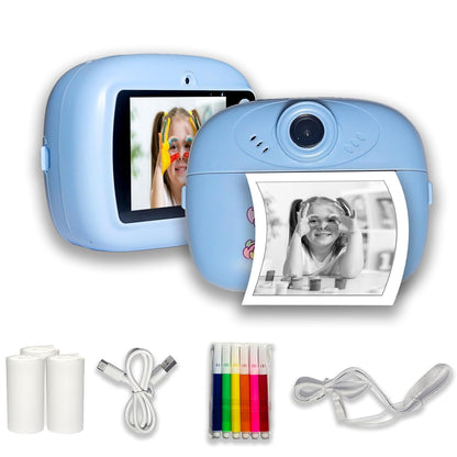 DIY Print Instant Camera | Black & White | Video Recording | MicroSD Support | Photo Save