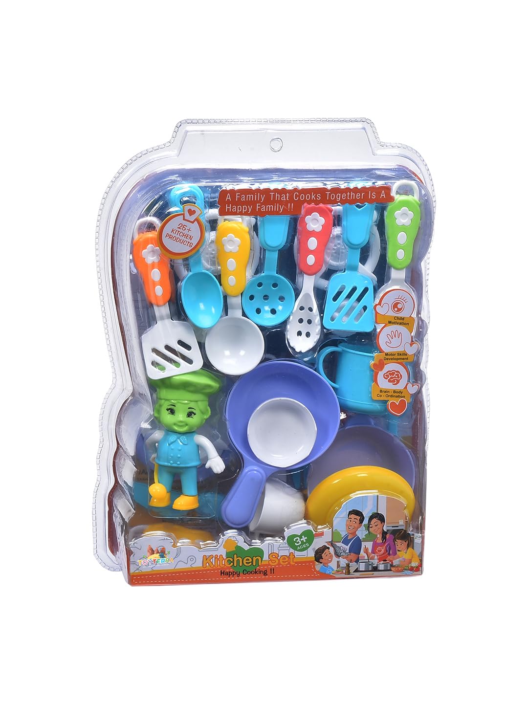 Kitchen Play Set – Happy Cooking | Best For Kids Gifting