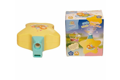 🌟 Little Angel’s Musical Star Projector – Baby Sleep Light & Soothing Night Music Toy