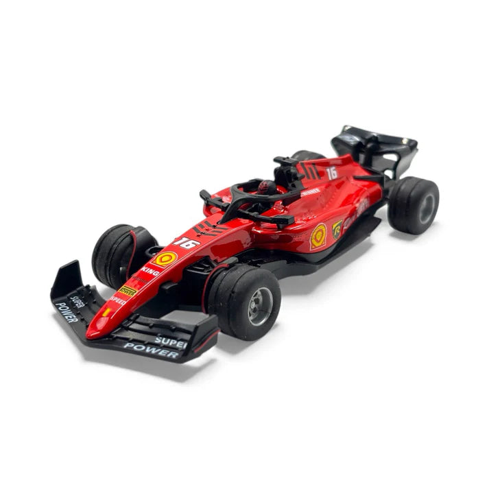 F1 Desktop Grand Prix: 1:64 Scale Open-Wheel Mini RC Racing Car