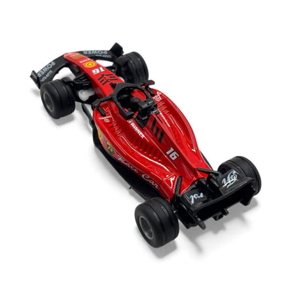 F1 Desktop Grand Prix: 1:64 Scale Open-Wheel Mini RC Racing Car