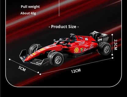 F1 Desktop Grand Prix: 1:64 Scale Open-Wheel Mini RC Racing Car