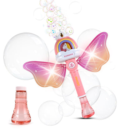🌈 Angel Bubble Stick (12 Holes) — Unicorn Magic Bubble Wand