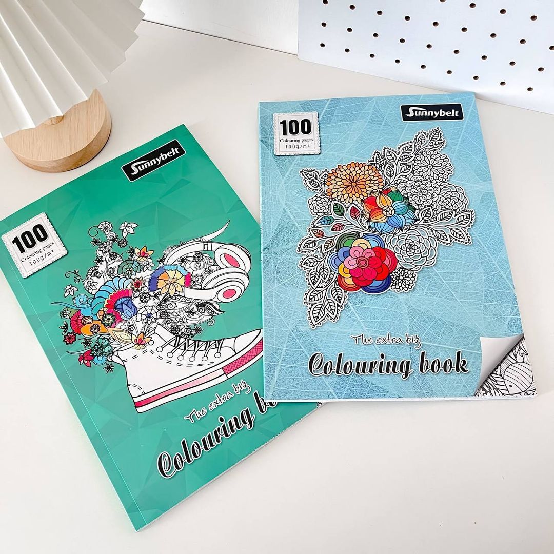 Mandala Colouring Book – 100 Pages of Calm & Creativity