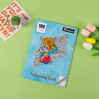 Mandala Colouring Book – 100 Pages of Calm & Creativity