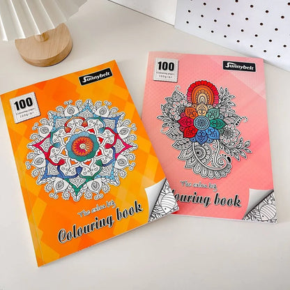 Mandala Colouring Book – 100 Pages of Calm & Creativity