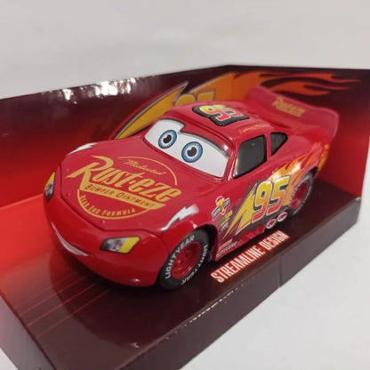 🚗 Lightning McQueen Die-Cast Model Car – Premium Finish | Cars Movie Collectible (95 Red Edition)