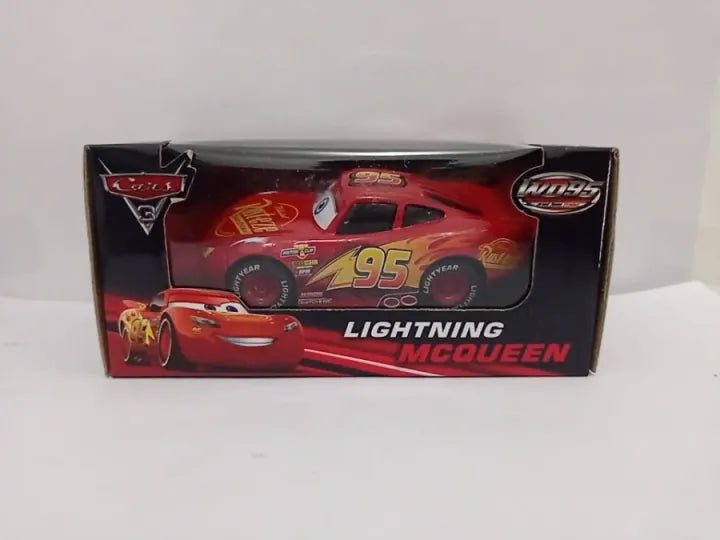 🚗 Lightning McQueen Die-Cast Model Car – Premium Finish | Cars Movie Collectible (95 Red Edition)